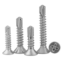 Stainless Steel M4.2 M4.8 Roof Self-drilling Screws Phillips Countersunk Head Self Drilling Screw